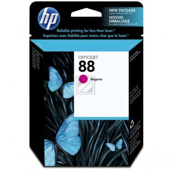 HP Tintenpatrone magenta (C9387AE, 88)