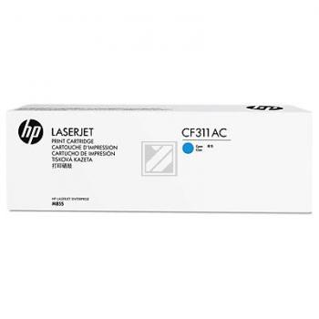 HP Toner-Kartusche Contract (nur für Vertragskunden) cyan (CF311AH, 826AH)