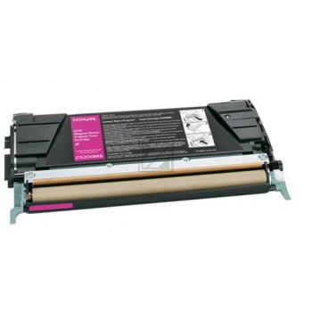 Lexmark Toner-Kartusche Prebate magenta (C5200MS)