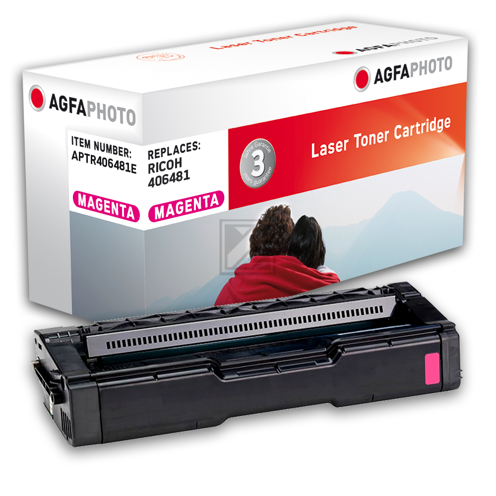 Agfaphoto Toner-Kartusche magenta HC (APTR406481E) ersetzt TYP-SPC310HE