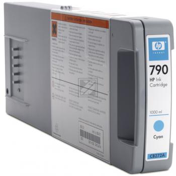 HP Tintenpatrone cyan (CB272A, 790)