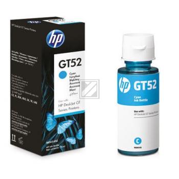 HP Tintennachfüllfläschchen cyan (M0H54AA, GT52)