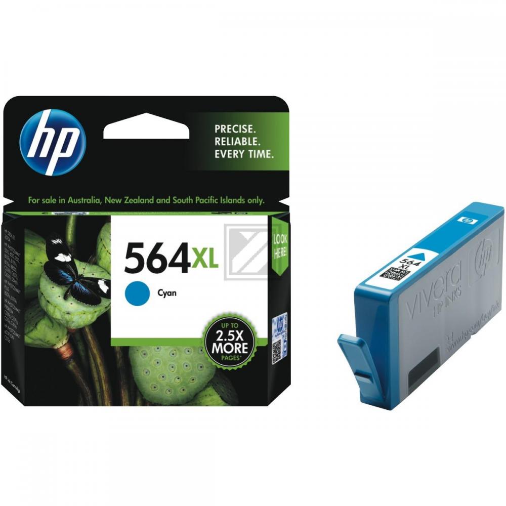 HP Tintenpatrone cyan HC (CB323WA, 564XL)