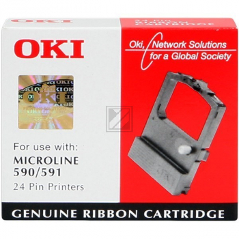 OKI Farbband Nylon Reink schwarz (09002316)