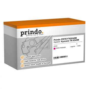 Prindo Toner-Kit magenta HC (PRTKYTK8345M) ersetzt TK-8345M