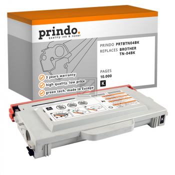 Prindo Toner-Kit schwarz (PRTBTN04BK) ersetzt TN-04BK