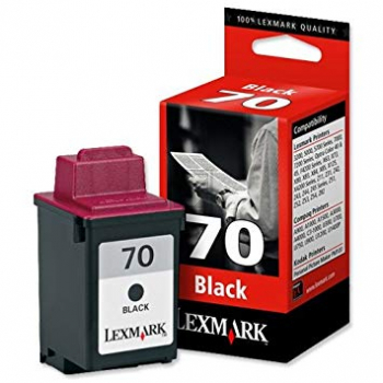 Lexmark Tintendruckkopf schwarz HC (12AX970E, 70)