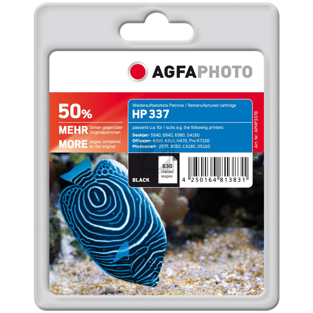 Agfaphoto Tintendruckkopf schwarz HC (APHP337B) ersetzt 337
