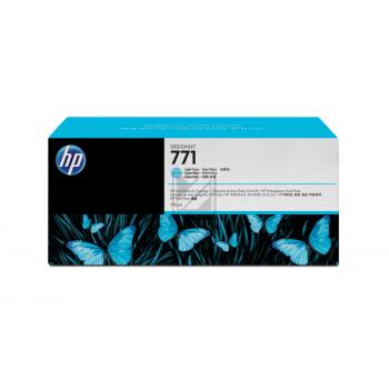 HP Tintenpatrone cyan light (CE042A, 771)