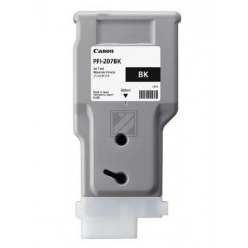 Canon Tintenpatrone schwarz HC (8789B001AA, PFI-207BK)