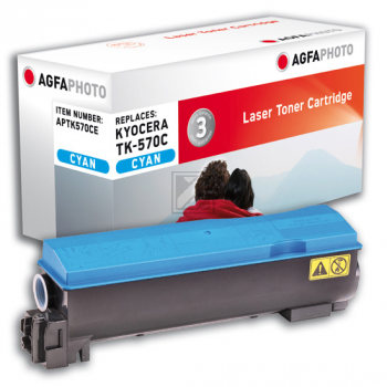 Agfaphoto Toner-Kit cyan (APTK570CE) ersetzt TK-570C