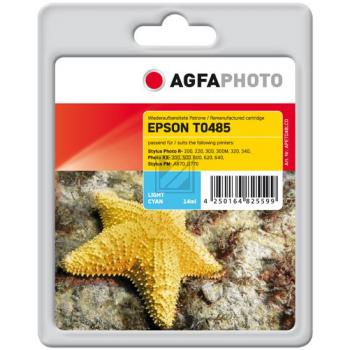 Agfaphoto Tintenpatrone cyan light (APET048LCD) ersetzt T0485