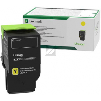 Lexmark Toner-Kartusche Return Program gelb HC plus (C242XY0)