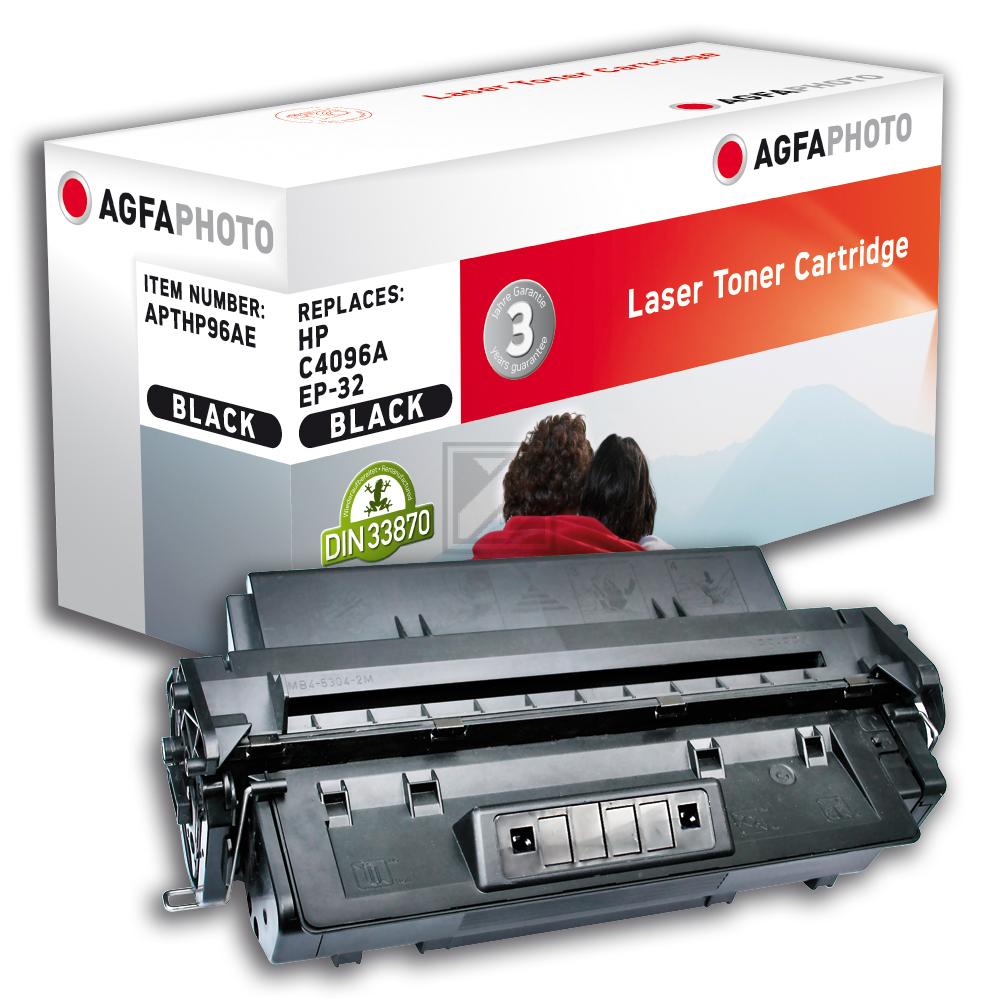 Agfaphoto Toner-Kartusche schwarz (APTHP96AE) ersetzt 96A, EP-32