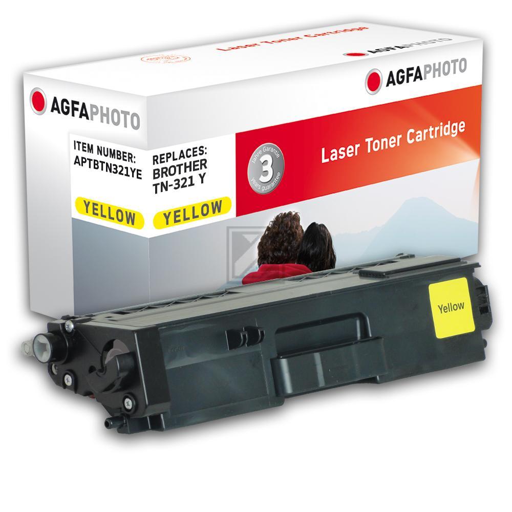 Agfaphoto Toner-Kartusche gelb (APTBTN321YE) ersetzt TN-321Y