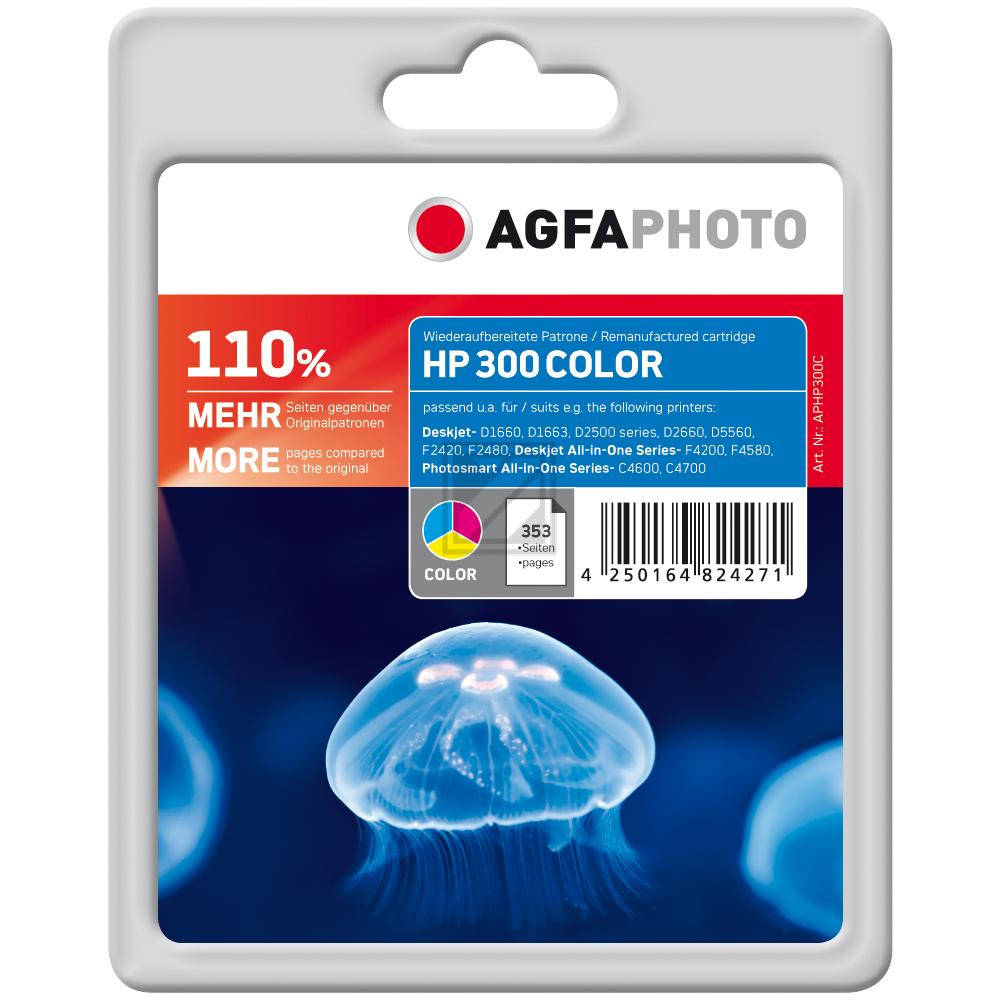 Agfaphoto Tintendruckkopf cyan/gelb/magenta (APHP300C) ersetzt 300