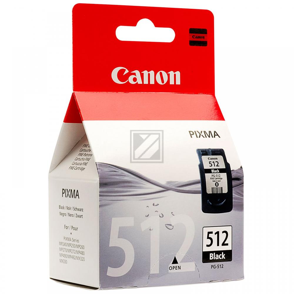 Canon Tintenpatrone Blister schwarz HC (2969B004, PG-512)