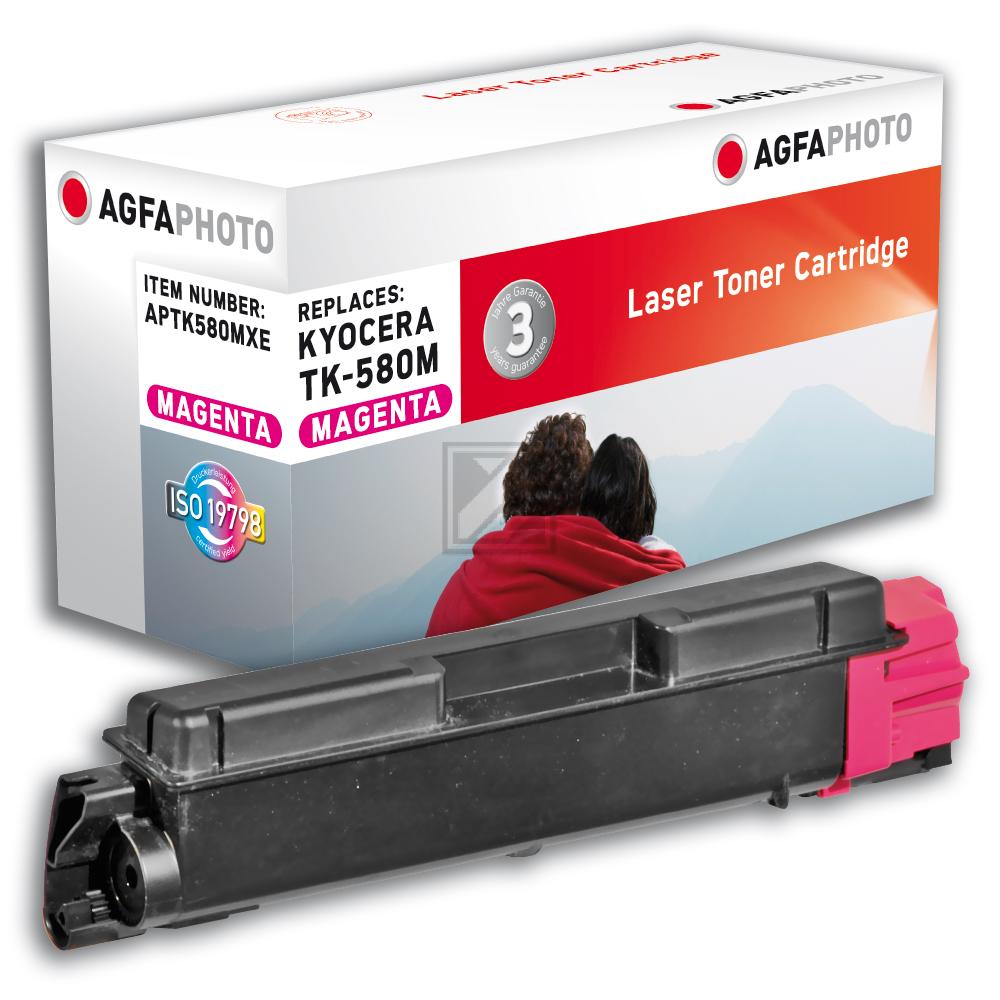 Agfaphoto Toner-Kit magenta HC (APTK580MXE) ersetzt TK-580M