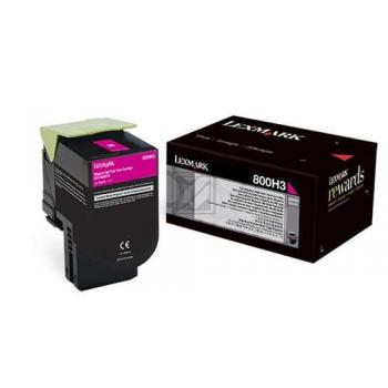 Lexmark Toner-Kit magenta HC (80C0H30, 800H3)