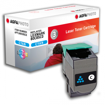 Agfaphoto Toner-Kit cyan (APTL80C8SC0) ersetzt 808SC