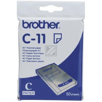Brother Thermo-Transfer-Papier schwarz (C-11)