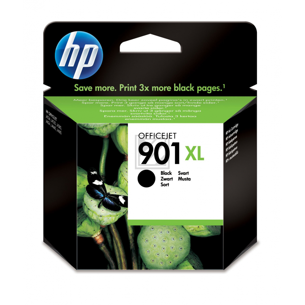 HP Tintendruckkopf schwarz HC (CC654AE, 901XL)