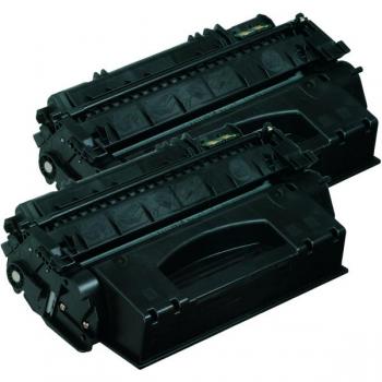 HP Toner-Kartusche 2 x schwarz HC (Q7553XD, 53XD)