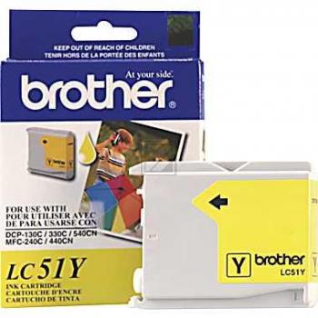Brother Tintenpatrone gelb (LC-51Y)