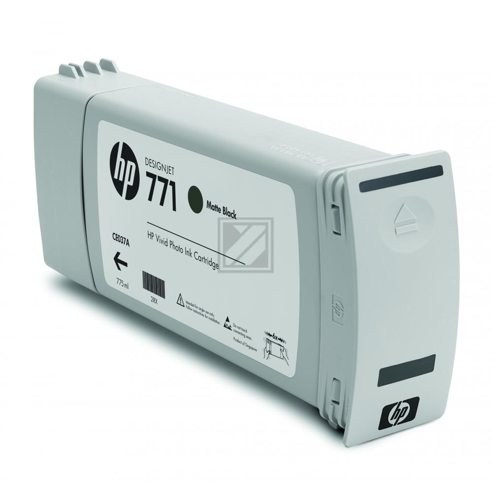 HP Tintenpatrone schwarz matt (B6Y07A, 771C)