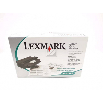 Lexmark Toner-Kartusche schwarz HC (140198X) ersetzt 98X