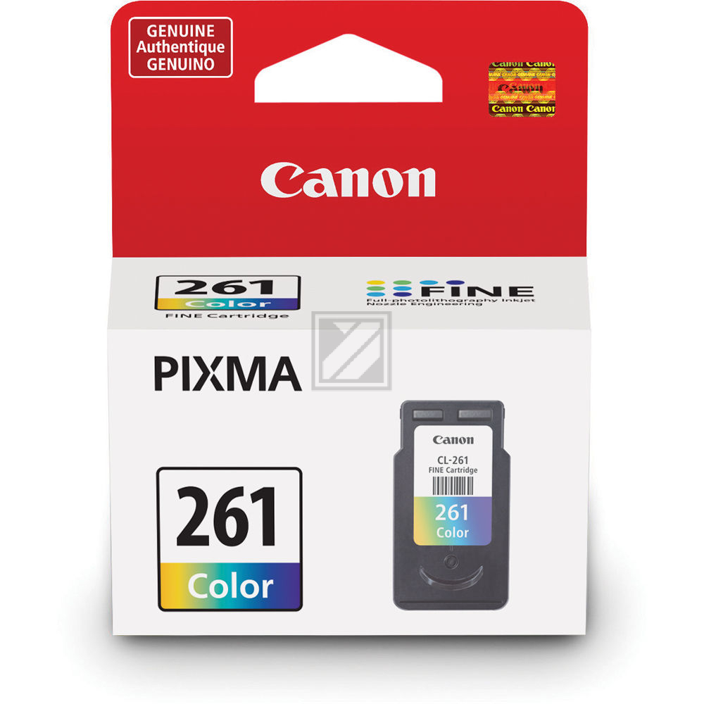 Canon Tintenpatrone farbig (3725C001, CL-261)