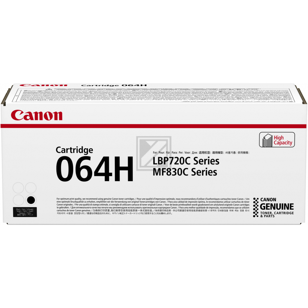Canon Toner-Kartusche schwarz HC (4938C001, 064H)