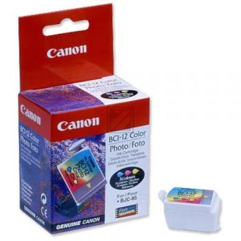 Canon Tintenpatrone photo cyan/gelb/magenta (0960A002AA, BCI-12C)