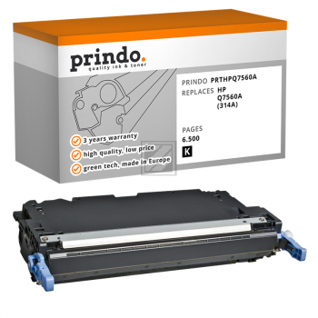Prindo Toner-Kartusche schwarz (PRTHPQ7560A) ersetzt 314A