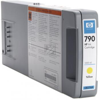 HP Tintenpatrone gelb (CB274A, 790)