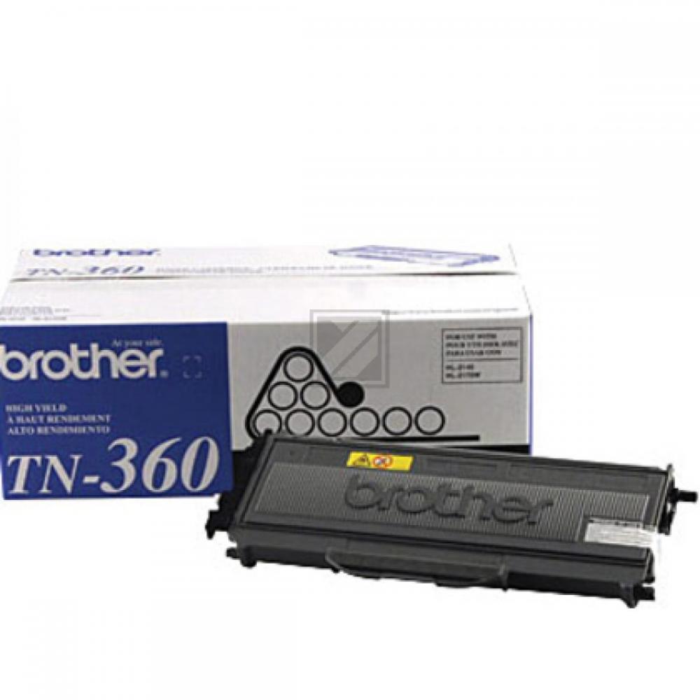 Brother Toner-Kit schwarz HC (TN-360)