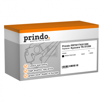 Prindo Toner-Kit schwarz (PRTKYTK5135K) ersetzt TK-5135K