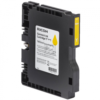 Ricoh Tintenpatrone Garment gelb (257062, TYPE-1)