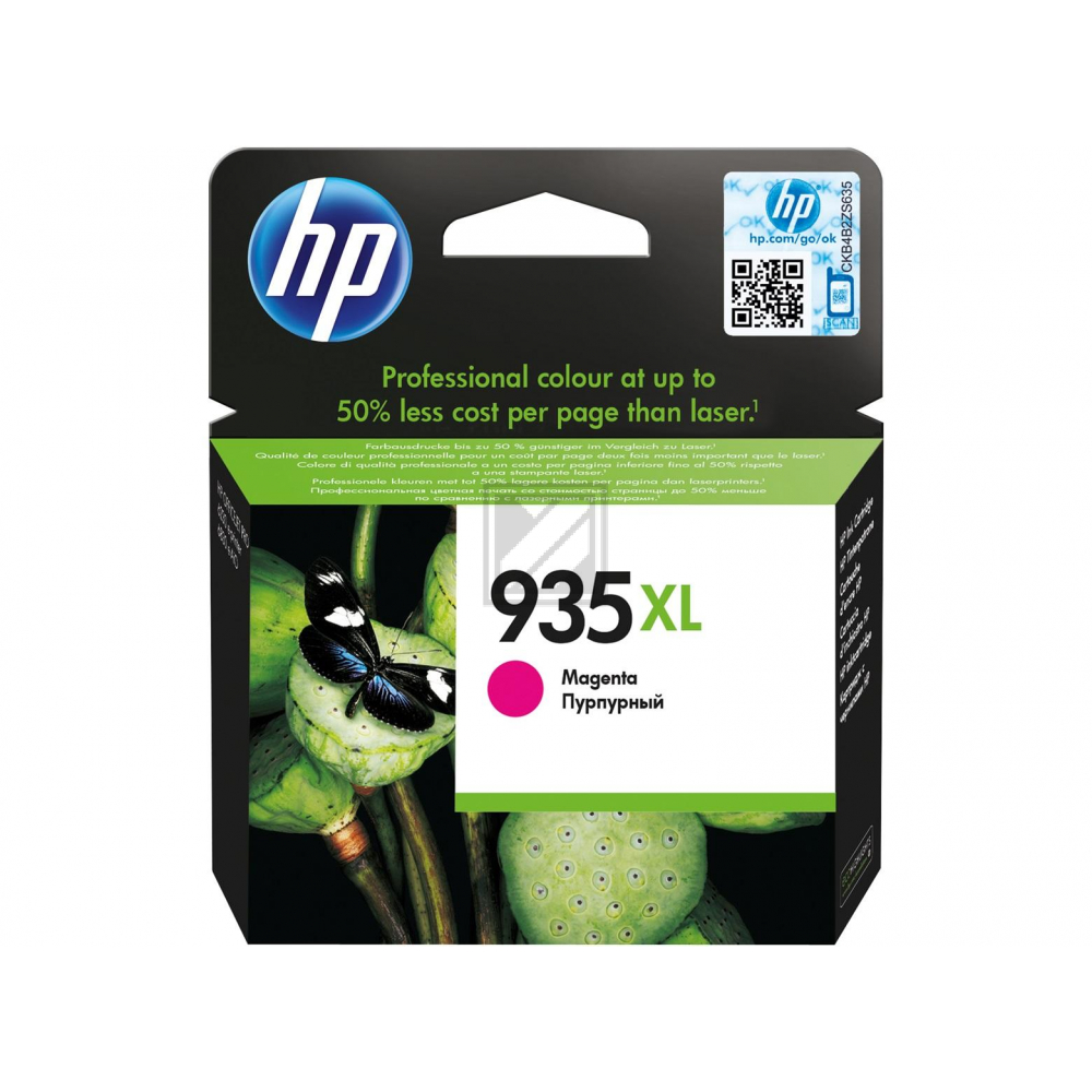 HP Tintenpatrone magenta HC (C2P25AE#301, 935XL)