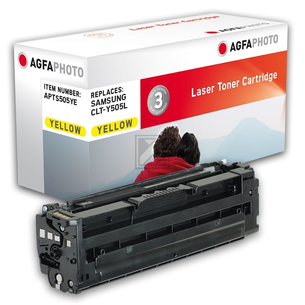 Agfaphoto Toner-Kartusche gelb (APTS505YE) ersetzt Y505L