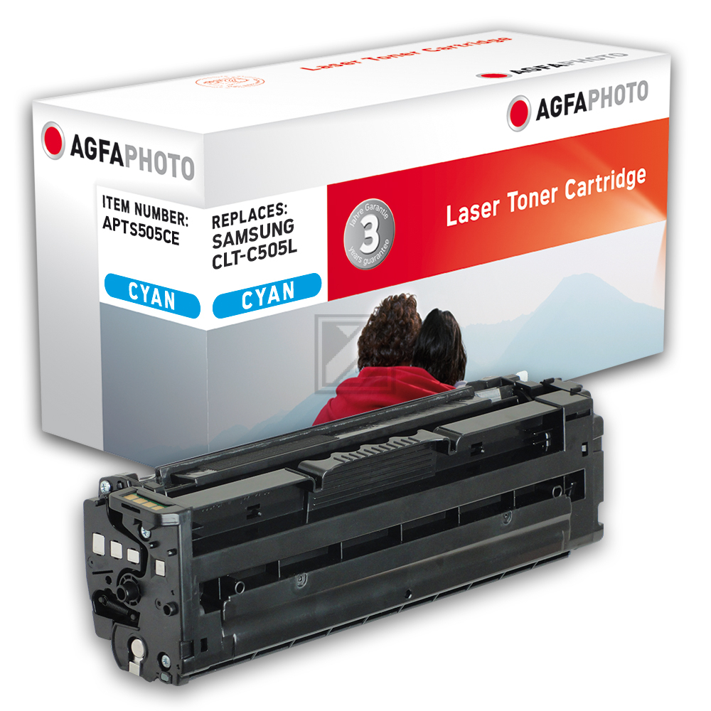 Agfaphoto Toner-Kartusche cyan (APTS505CE) ersetzt C505L
