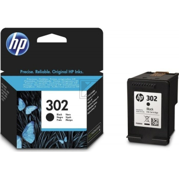 HP Tintendruckkopf schwarz (F6U66AE#UUE, 302)