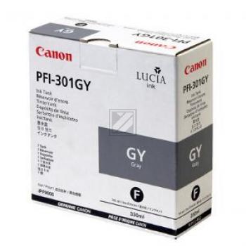 Canon Tintenpatrone grau (1495B001, PFI-301GY)