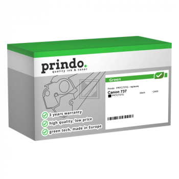 Prindo Toner-Kit (Green) schwarz (PRTC737G) ersetzt 0737
