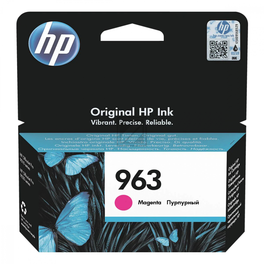 HP Tintenpatrone magenta (3JA24AE, 963)