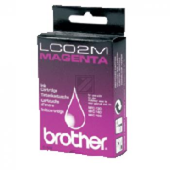 Brother Tintenpatrone magenta (LC-02M)