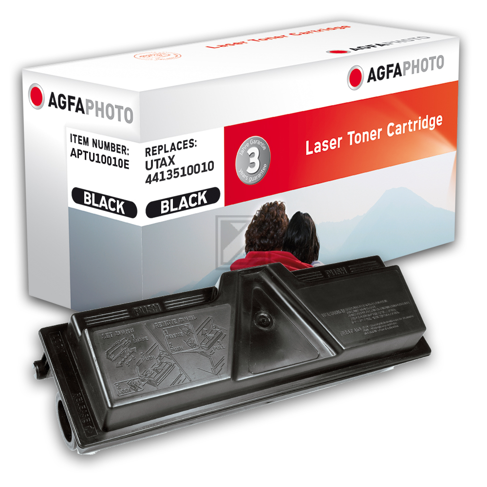 Agfaphoto Toner-Kit schwarz (APTU10010E) ersetzt 4413510010