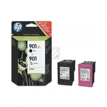 HP Tintendruckkopf cyan/gelb/magenta, schwarz (SD519AE, 901, 901XL)