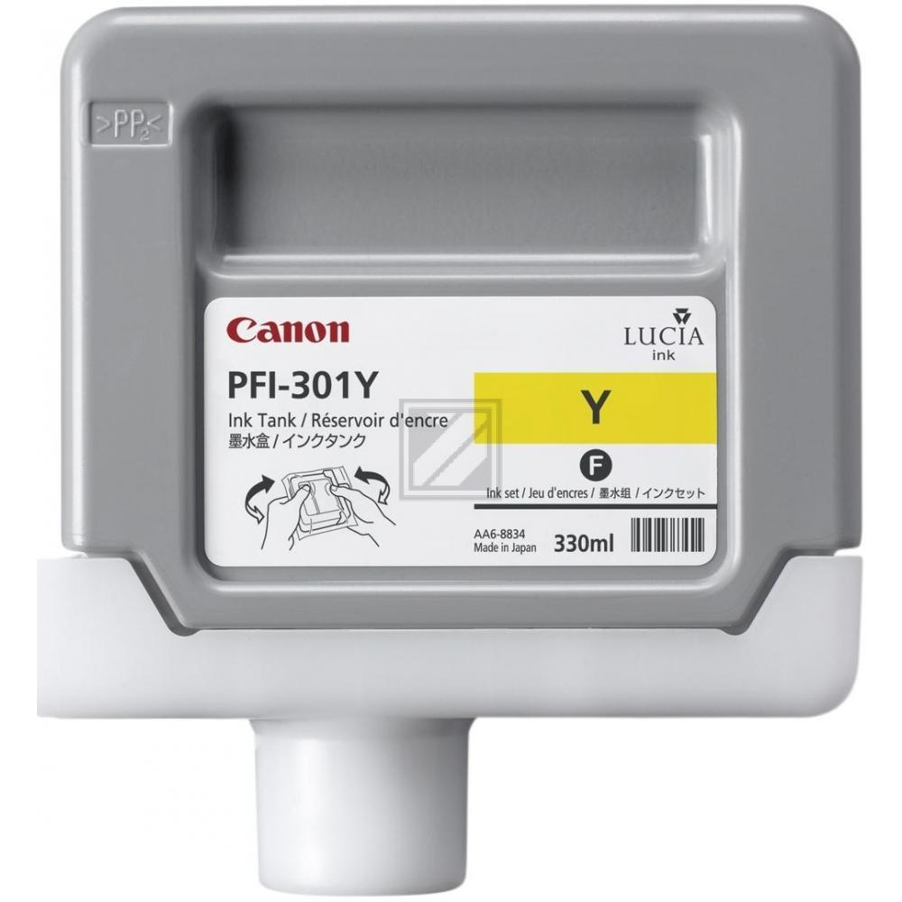 Canon Tintenpatrone gelb (1489B001AA, PFI-301Y)