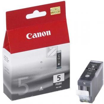 Canon Tintenpatrone schwarz (0628B029, PGI-5BK)